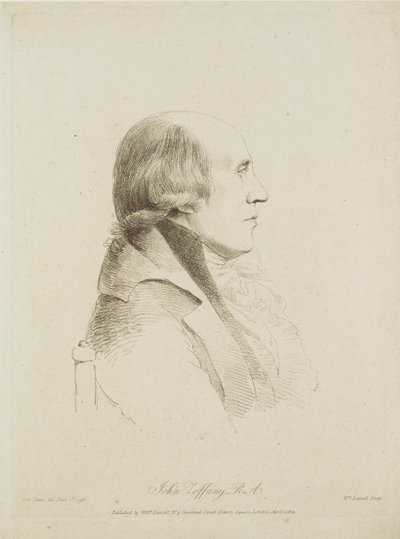 John Zoffany, gravé par William Daniell (1769-1837), 1814 - George Dance